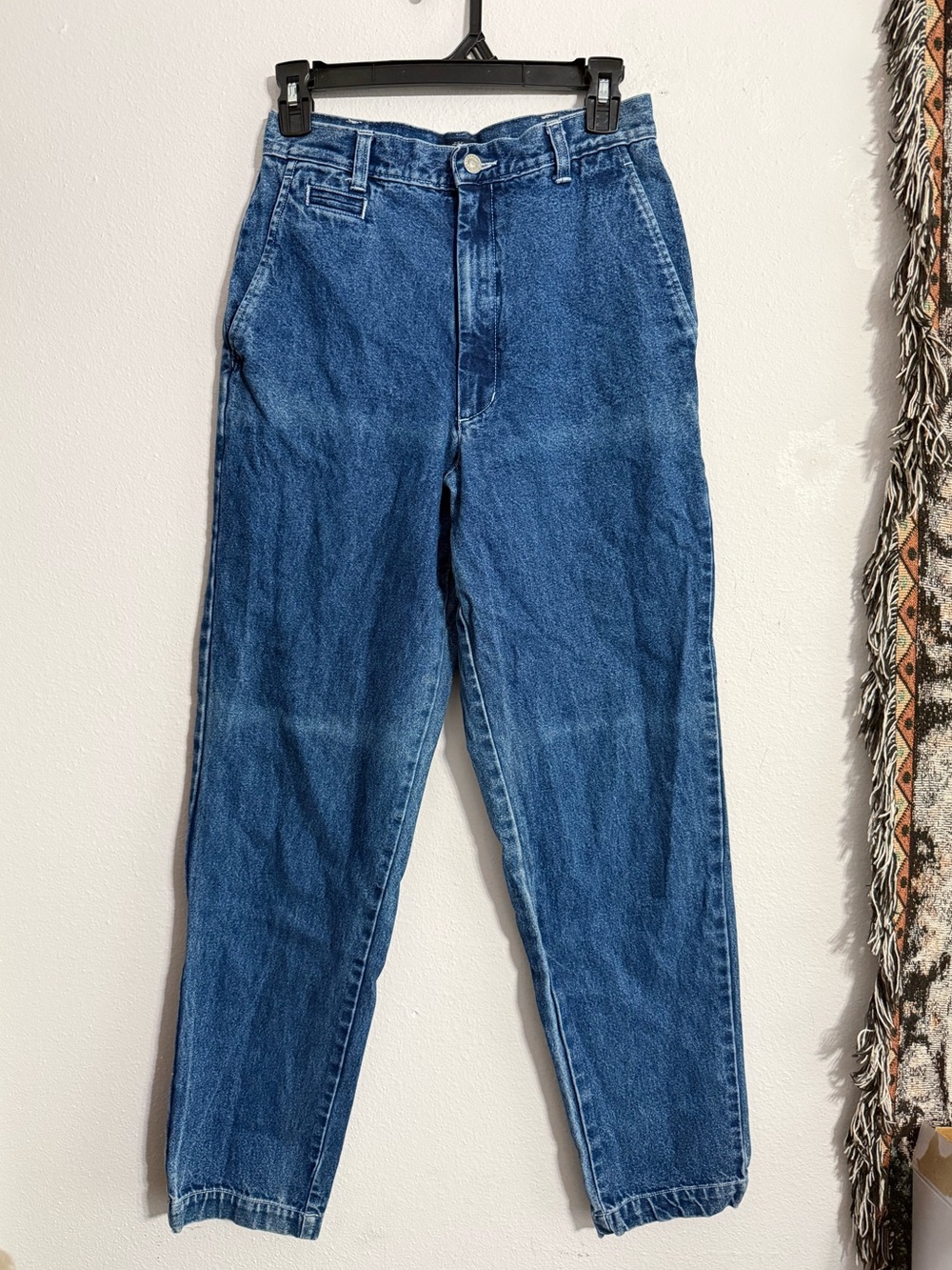 DOCKERS• Vintage High Waist Classic Blue Denim Mom Jeans • Womens 6